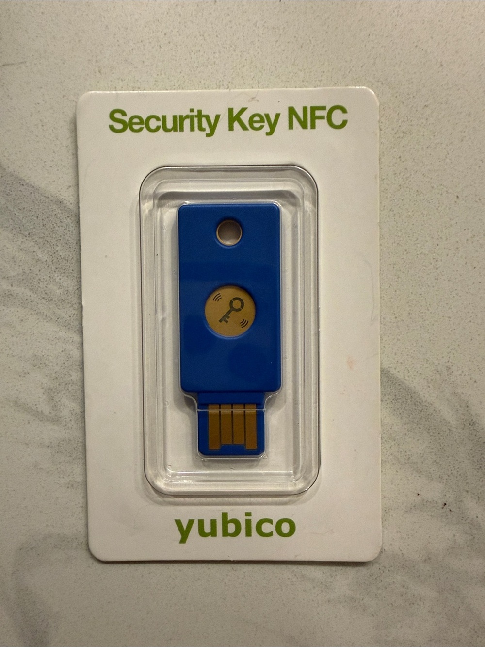 Yubico Blue Security Key NFC - USB Authentication Token